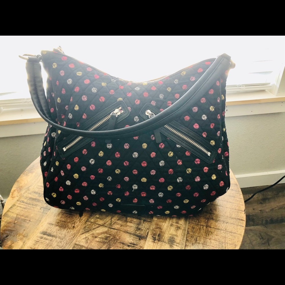 Vera Bradley polka dot purse
